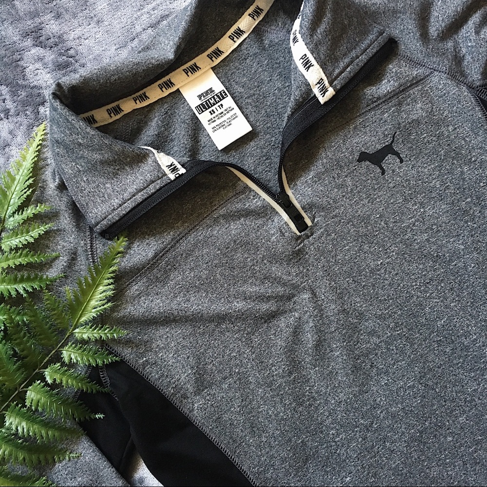 SOLD VS Pink Quarter Zip